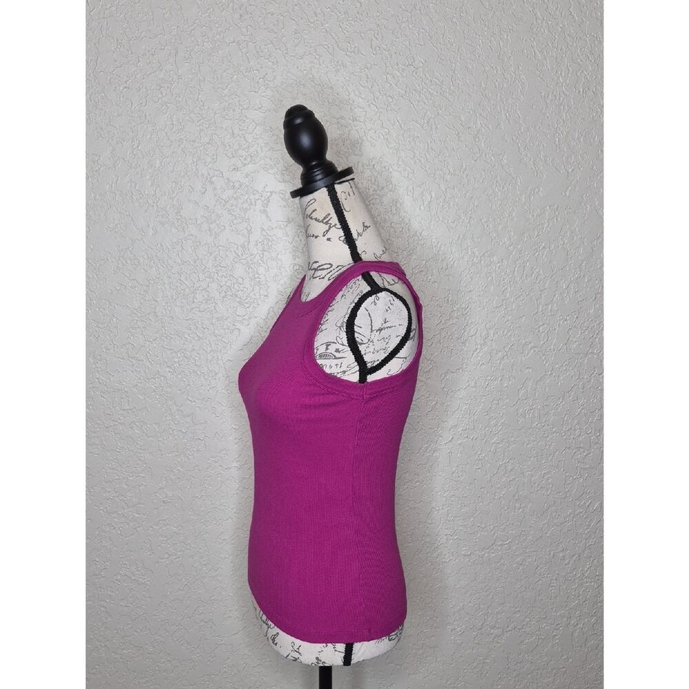 LOFT Ribbed Tank Top Pink Size S‎ - Picture 2 of 5